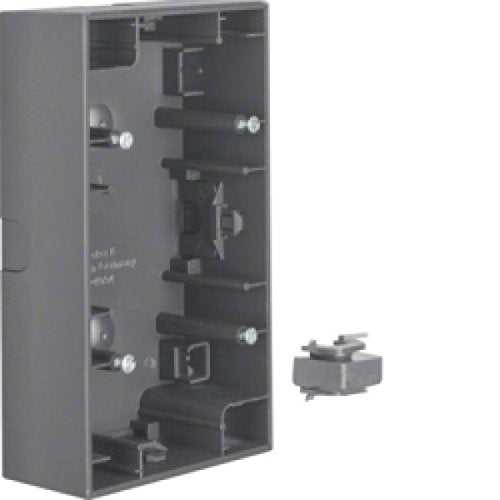 Berker 10427006 Aufputz-Gehäuse 2fach K.1 anthrazit, matt Mesch Shop Berker 10427006 Aufputz-Gehäuse 2fach K.1 anthrazit, matt Mesch Shop